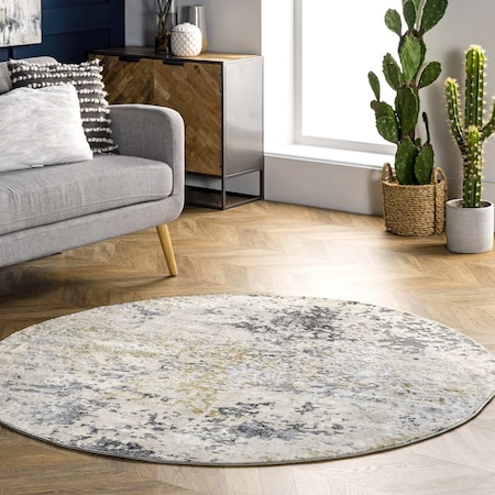 Nuloom Chastin Modern Abstract Area Rug 4ft ERTR07A-R404